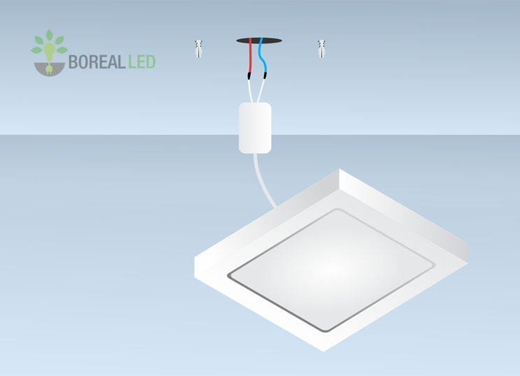 Como Instalar Lumin Ria De Sobrepor Led Em Teto Parede Manual De Instala O Brilanze